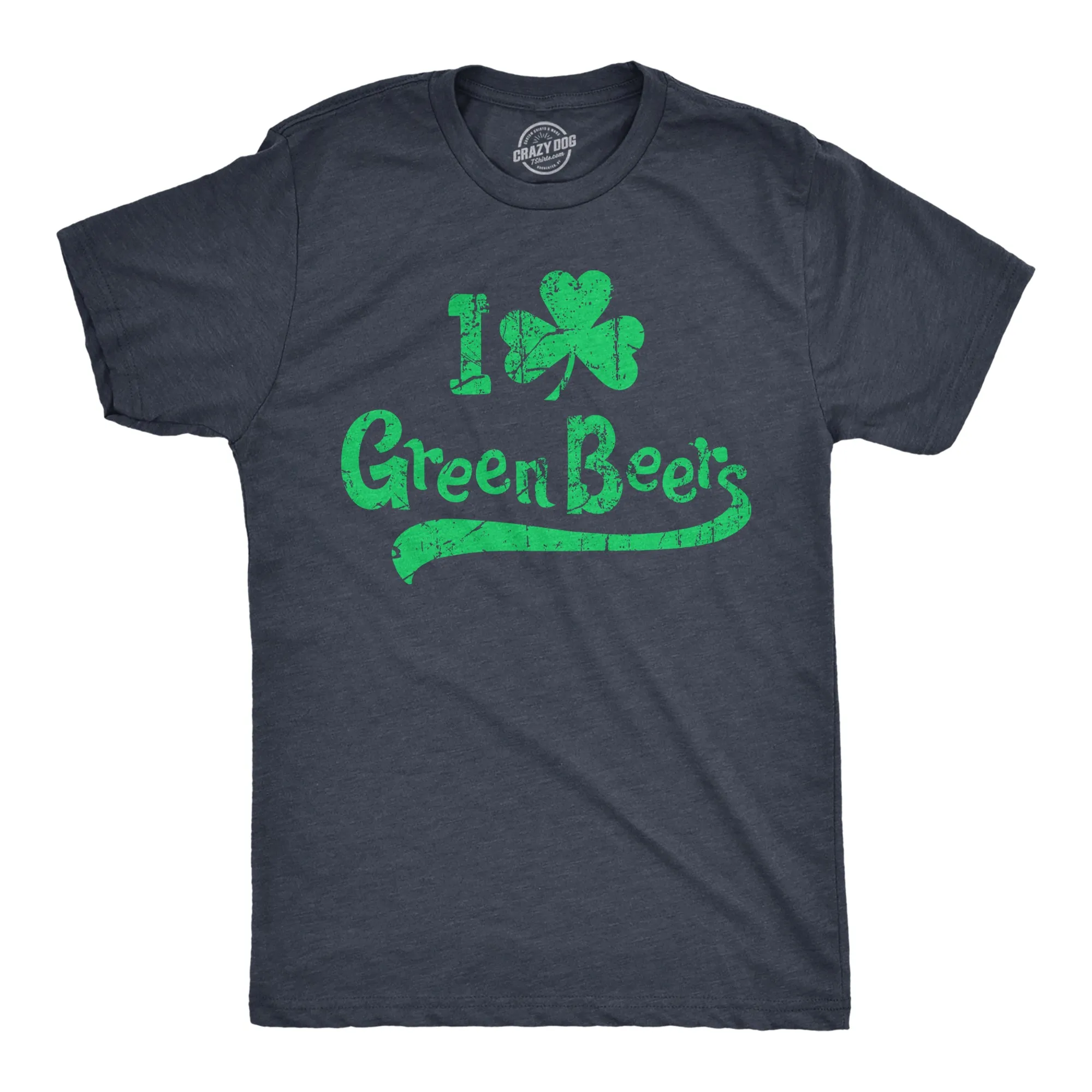 I Clover Green Beers Men's T Shirt sold by Crazy Dog T-Shirts