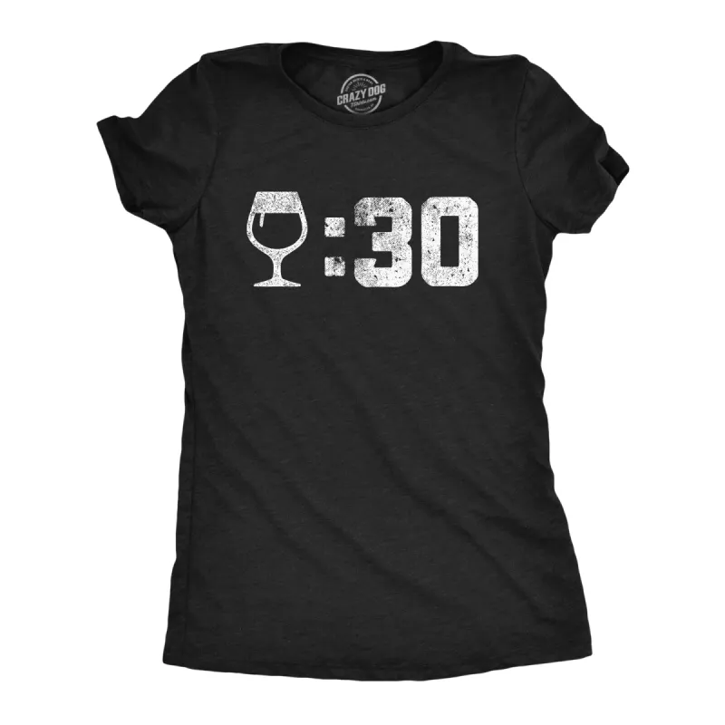 Wine30 Women's T Shirt sold by Crazy Dog T-Shirts