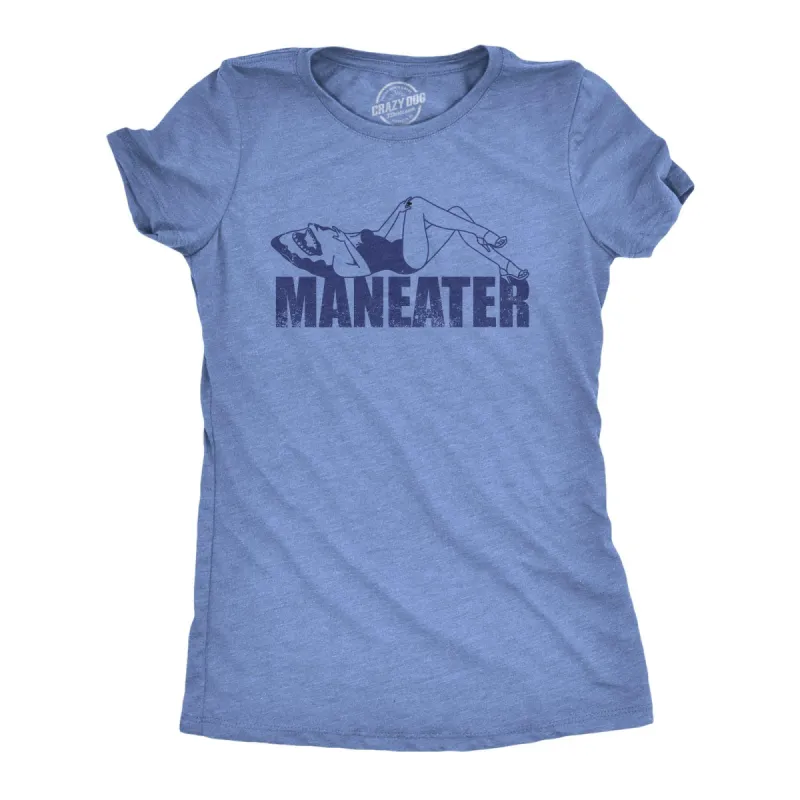 Maneater Women's T Shirt sold by Crazy Dog T-Shirts