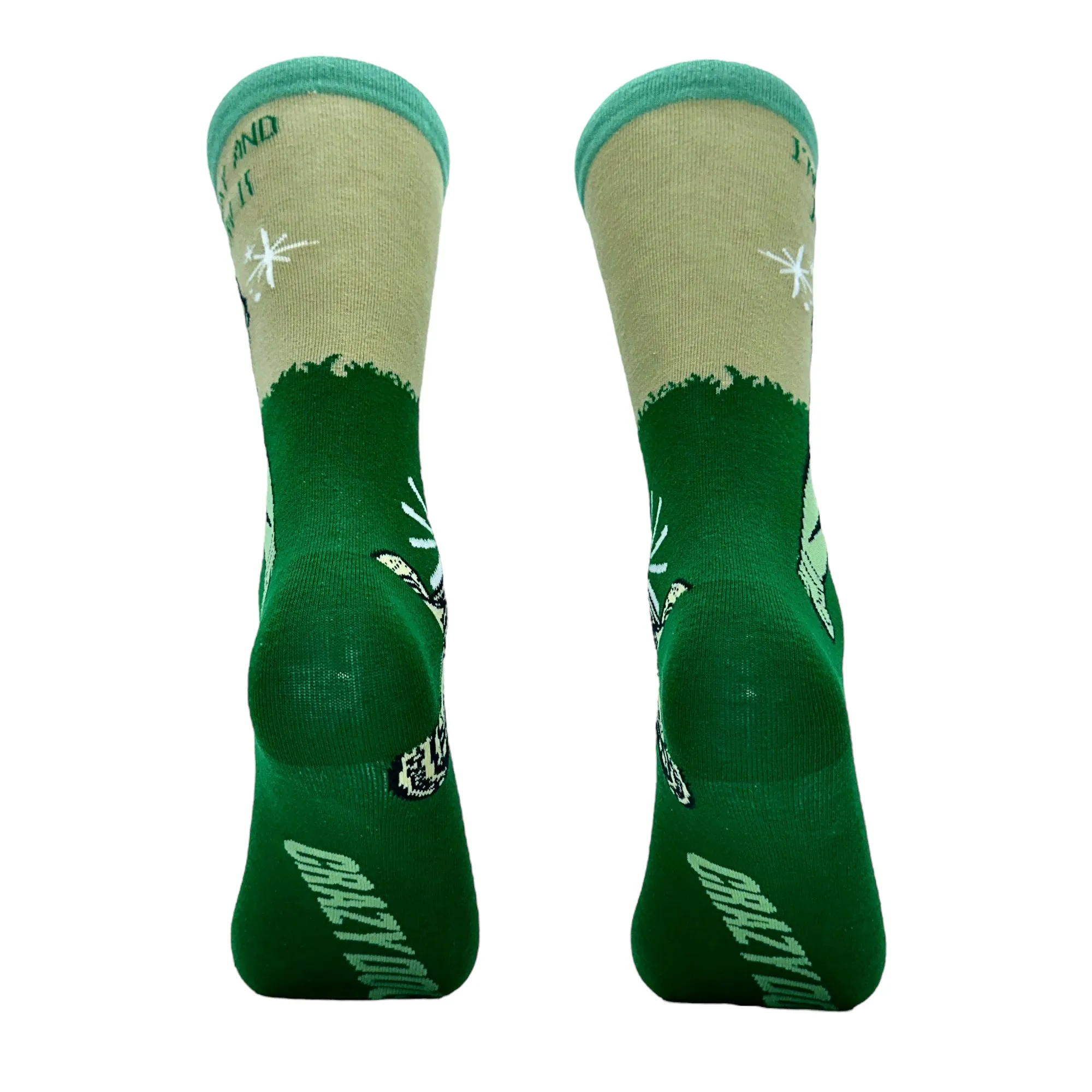 Men's Im Sexy And I Mow It Socks sold by Crazy Dog T-Shirts product image thumbnail 4