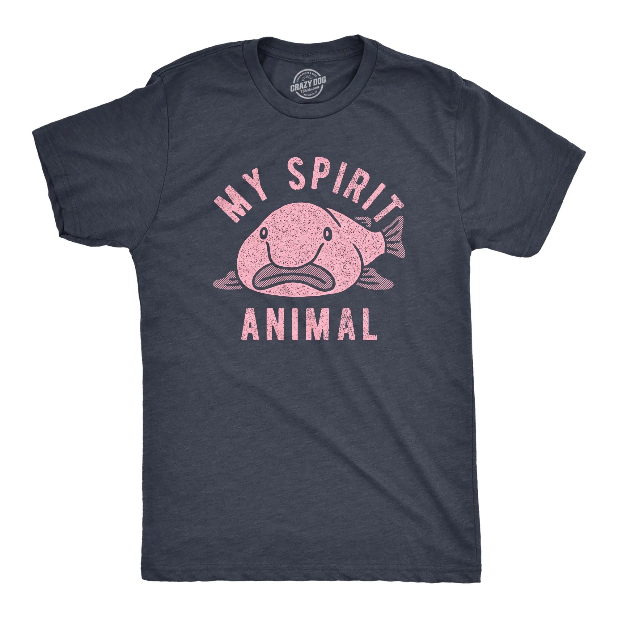My Spirit Animal Blobfish Men's T Shirt sold by Crazy Dog T-Shirts