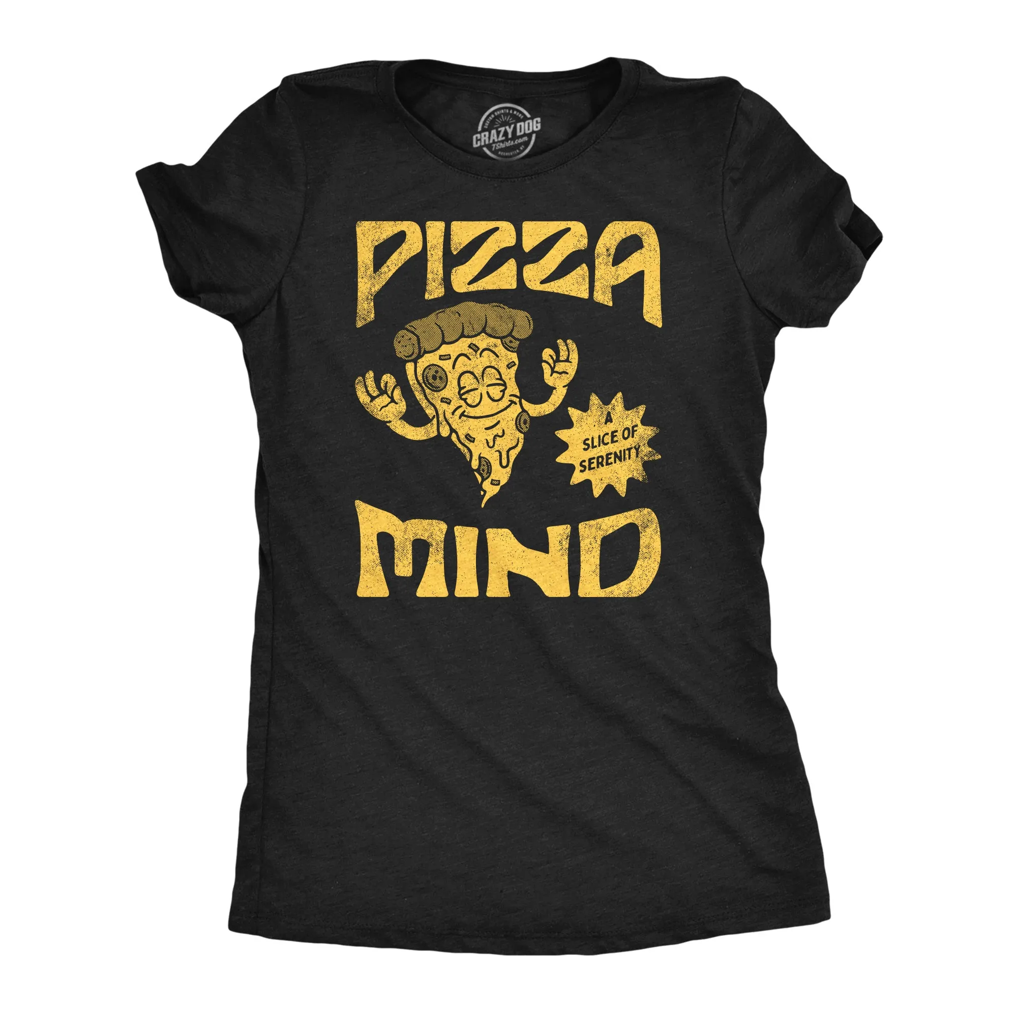Pizza Mind Women's T Shirt sold by Crazy Dog T-Shirts