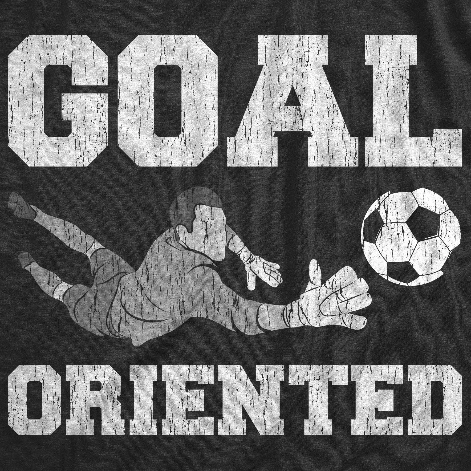 Goal Oriented Men's T Shirt sold by Crazy Dog T-Shirts product image thumbnail 2