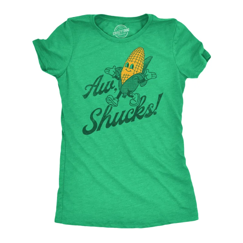 Aw Shucks Women's T Shirt sold by Crazy Dog T-Shirts