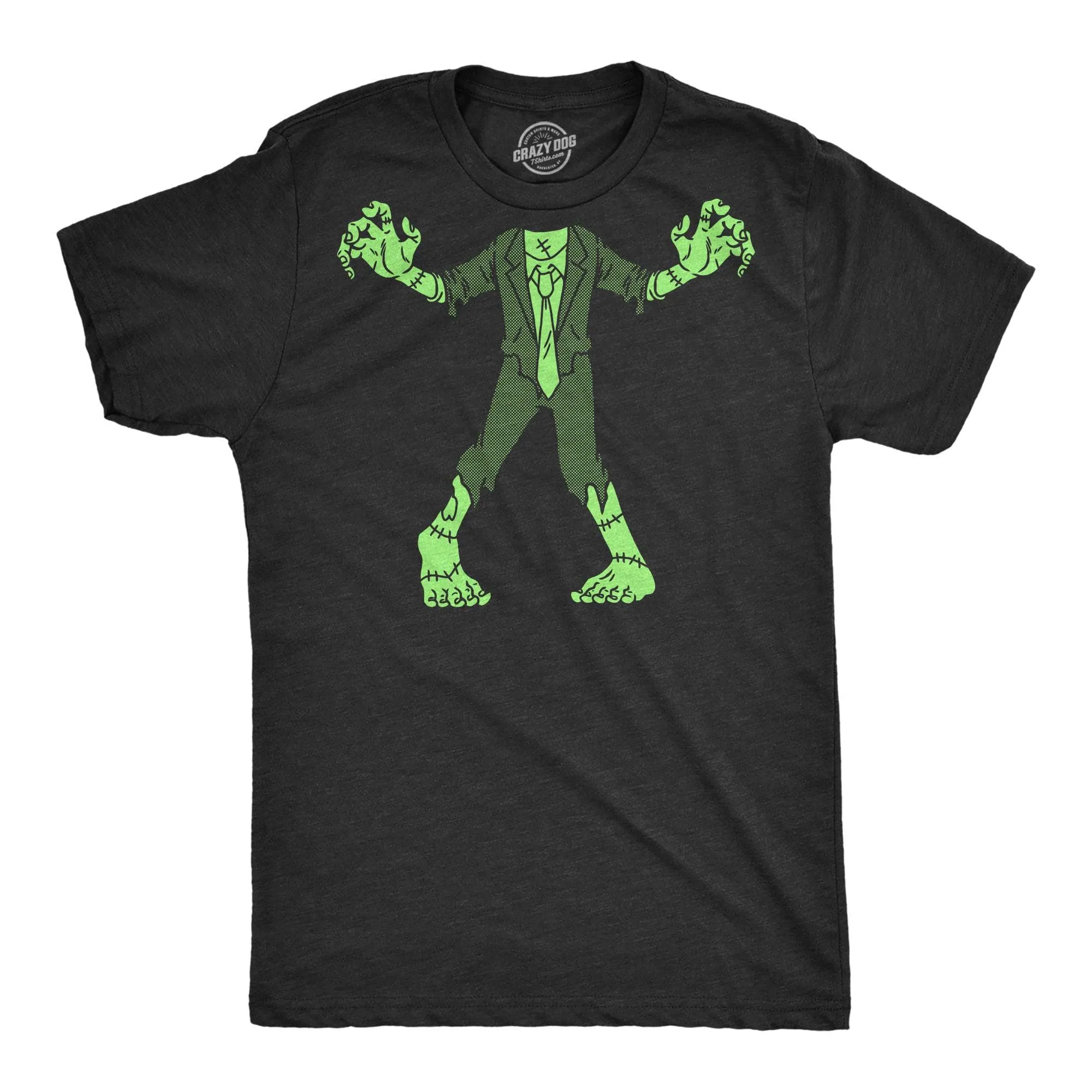 Zombie Body Men's T Shirt sold by Crazy Dog T-Shirts