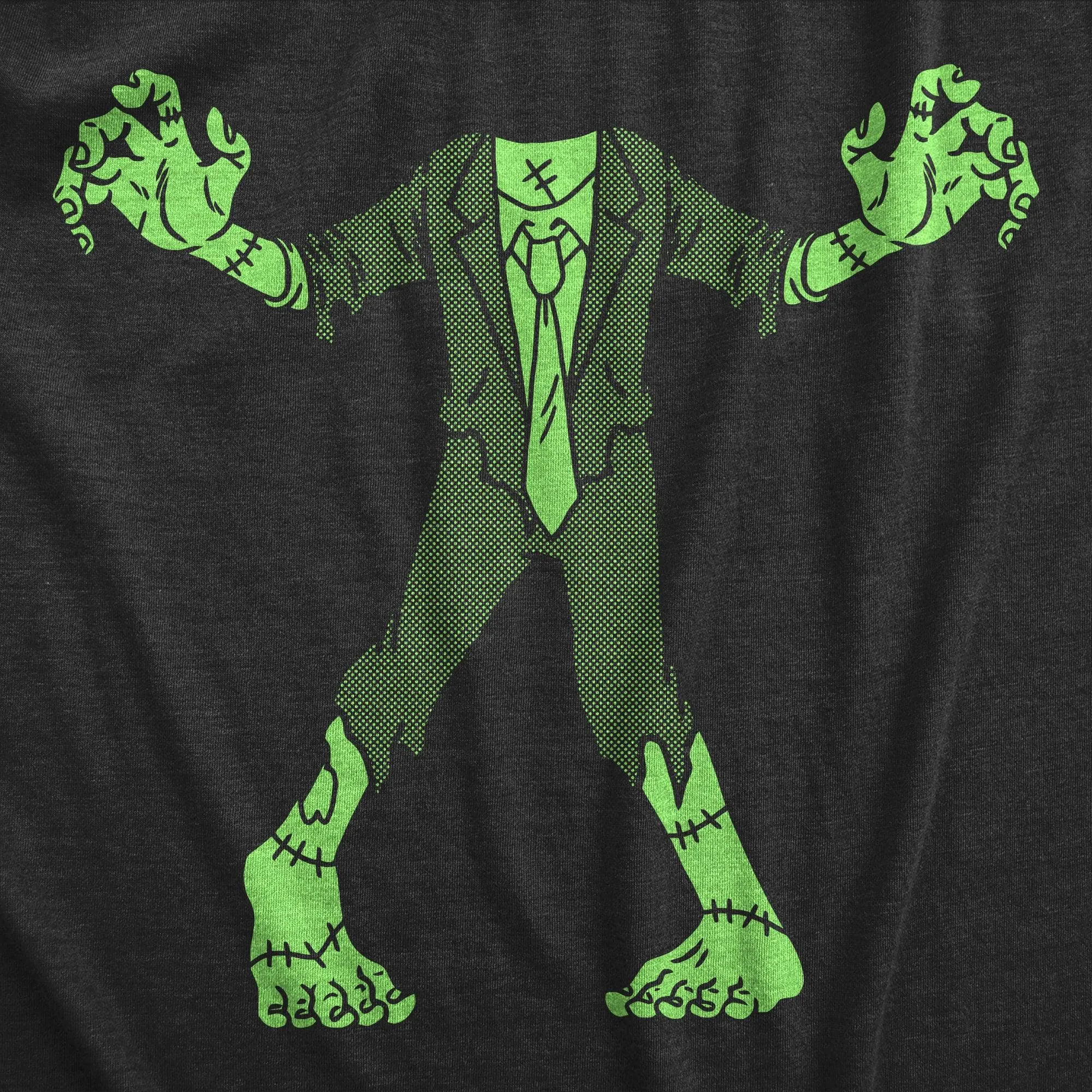 Zombie Body Men's T Shirt sold by Crazy Dog T-Shirts product image thumbnail 2