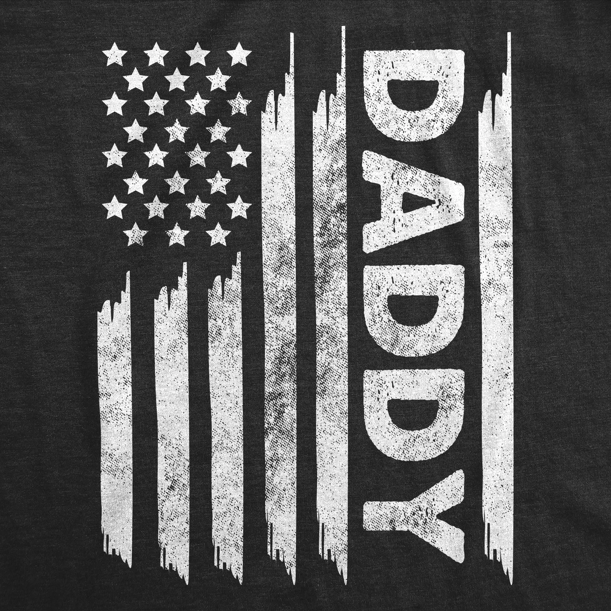 American Flag Daddy Men's T Shirt sold by Crazy Dog T-Shirts product image thumbnail 2