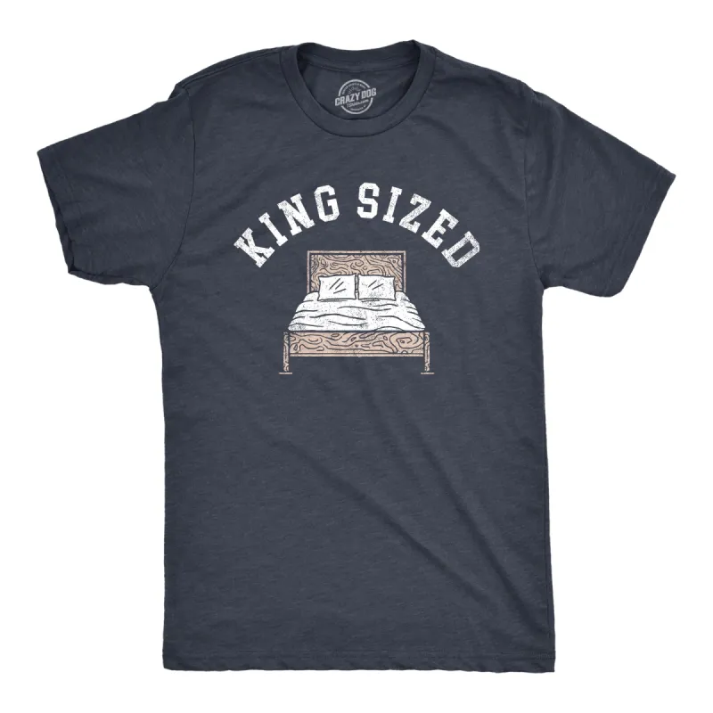 King Sized Men's T Shirt sold by Crazy Dog T-Shirts