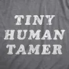 Tiny Human Tamer Women's T Shirt sold by Crazy Dog T-Shirts