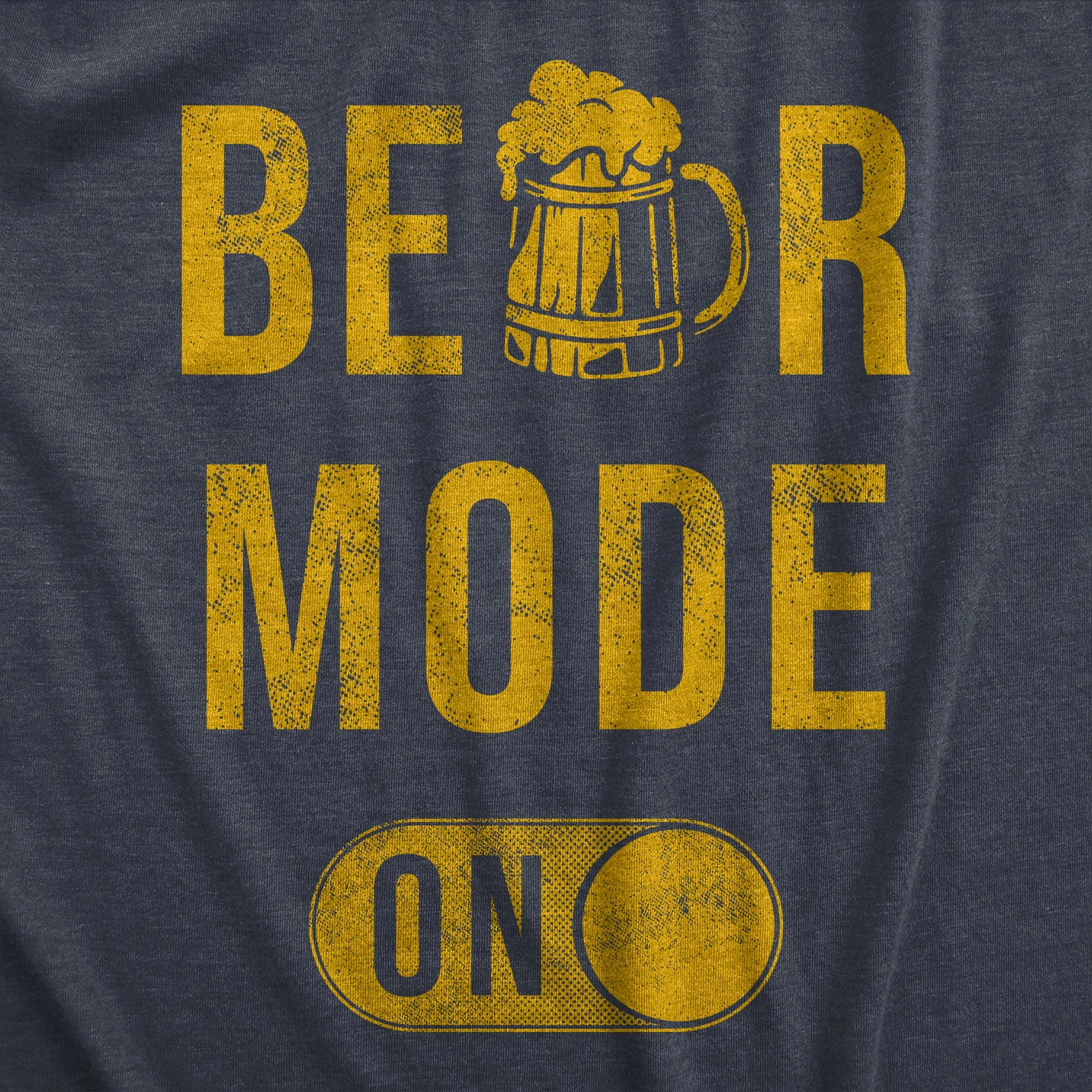 Beer Mode On Men's T Shirt sold by Crazy Dog T-Shirts product image thumbnail 2
