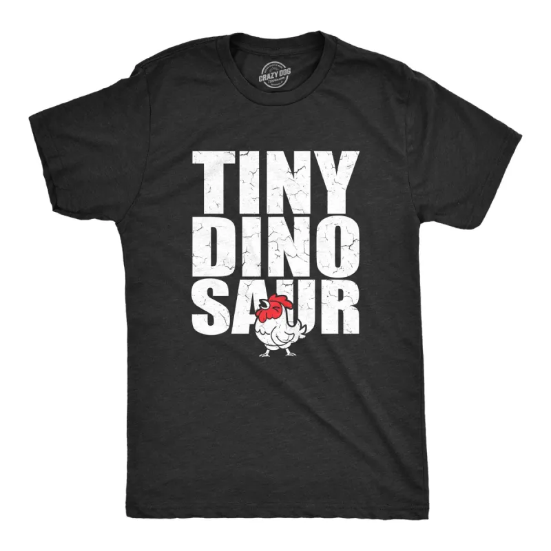 Tiny Dinosaur Men's T Shirt sold by Crazy Dog T-Shirts