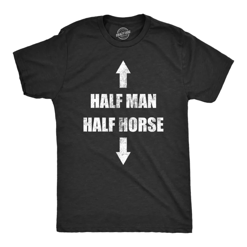 Half Man Half Horse Men's T Shirt sold by Crazy Dog T-Shirts
