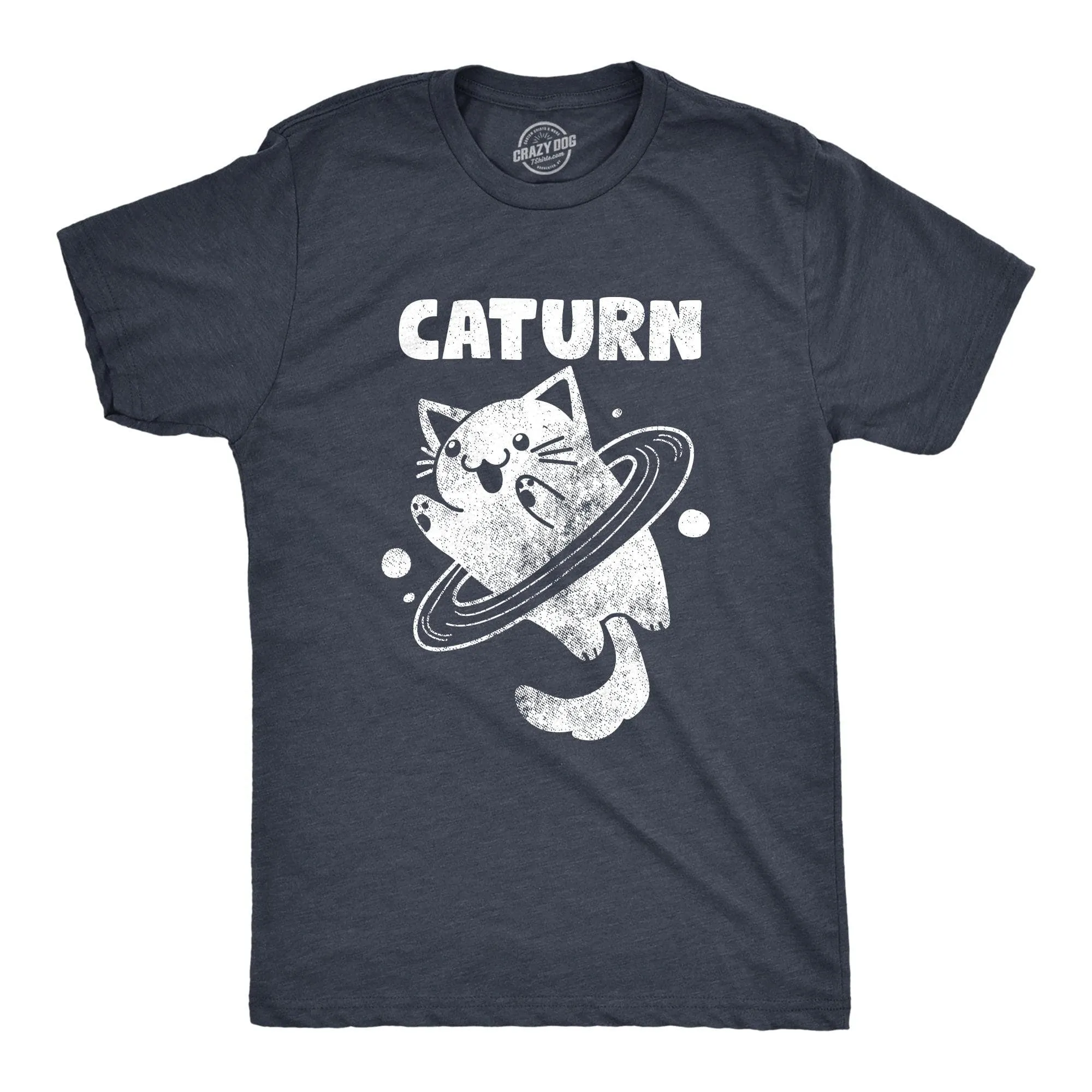 Caturn Men's T Shirt sold by Crazy Dog T-Shirts