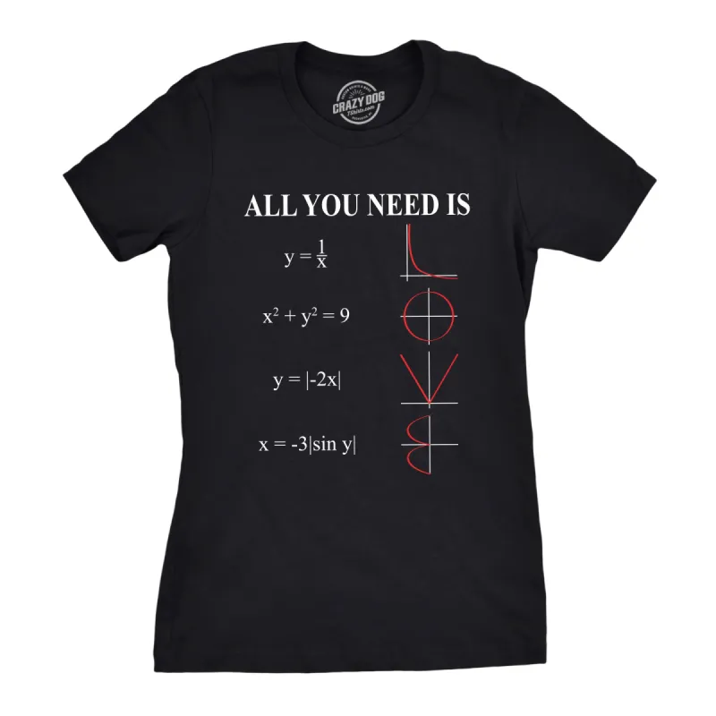 All You Need Is Love Women's T Shirt sold by Crazy Dog T-Shirts