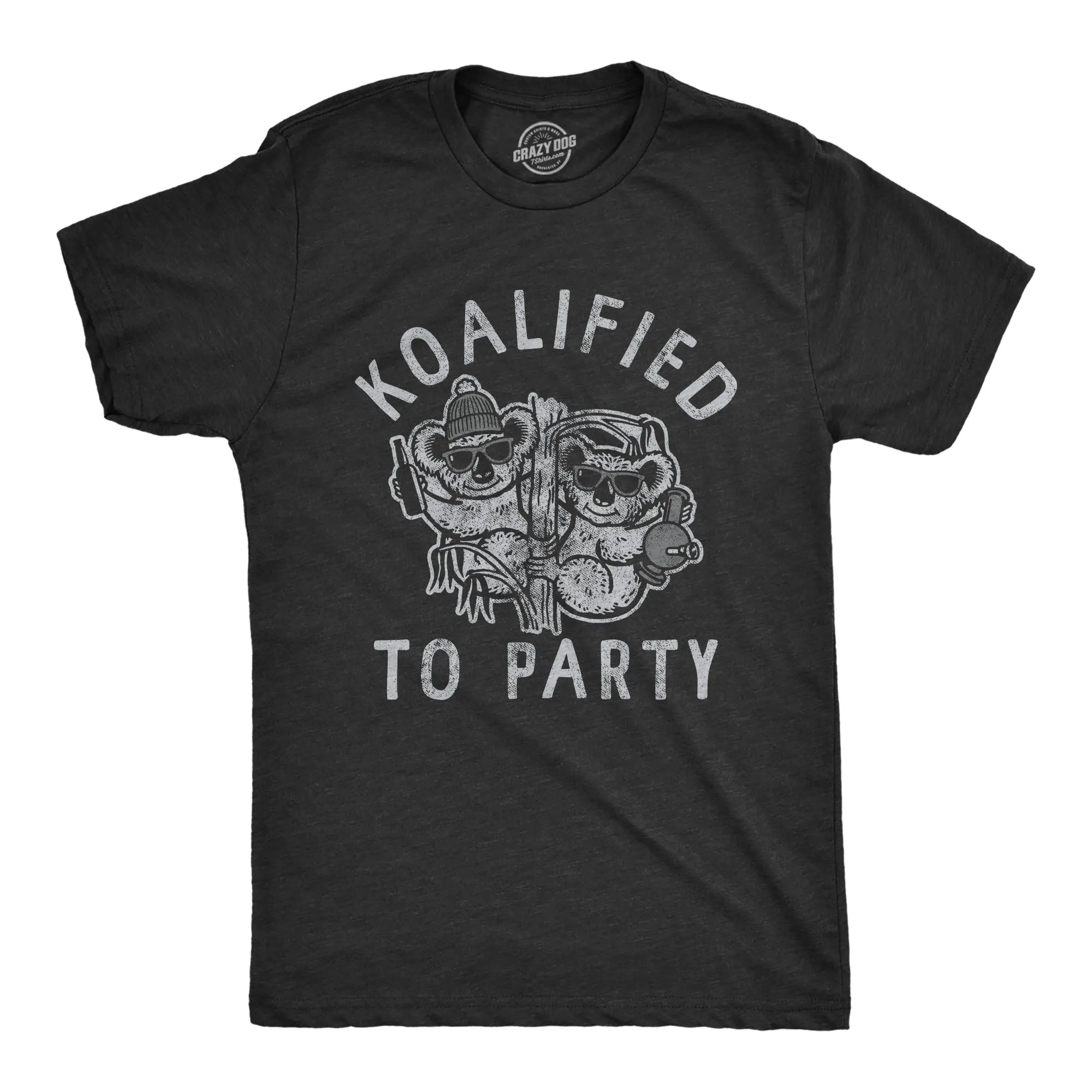 Koalified To Party Men's T Shirt sold by Crazy Dog T-Shirts