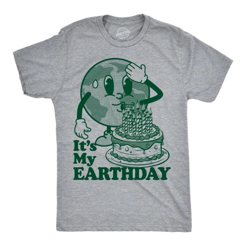 Its My Earth Day Men's T Shirt sold by Crazy Dog T-Shirts