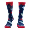 Men's Fishing Makes Me Less Murdery Socks sold by Crazy Dog T-Shirts