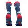 Men's Fishing Makes Me Less Murdery Socks sold by Crazy Dog T-Shirts