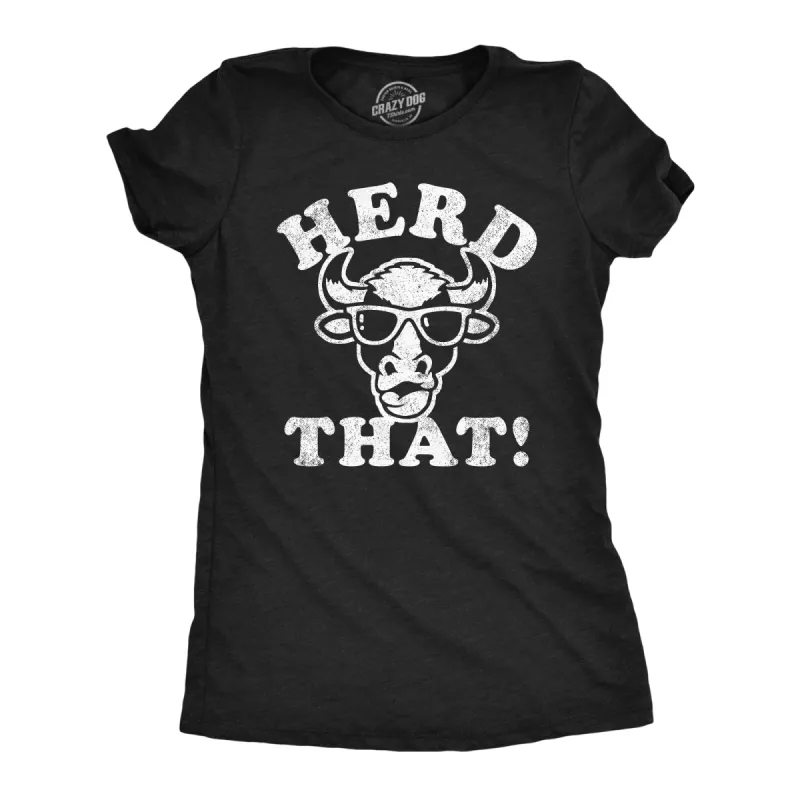 Herd That Women's T Shirt sold by Crazy Dog T-Shirts