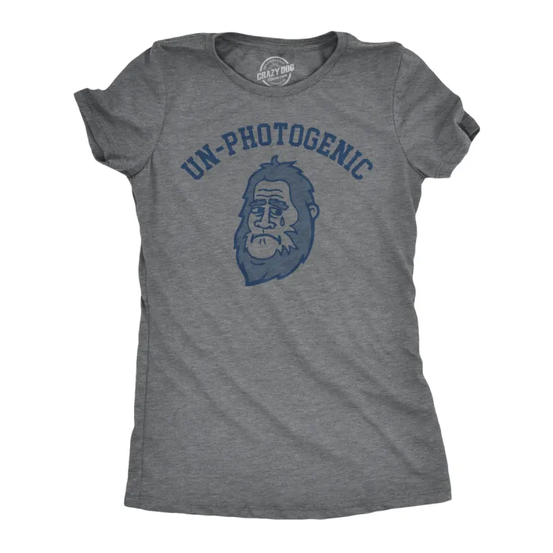 Un Photogenic Women's T Shirt sold by Crazy Dog T-Shirts