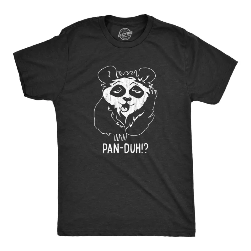 Pan Duh Men's T Shirt sold by Crazy Dog T-Shirts