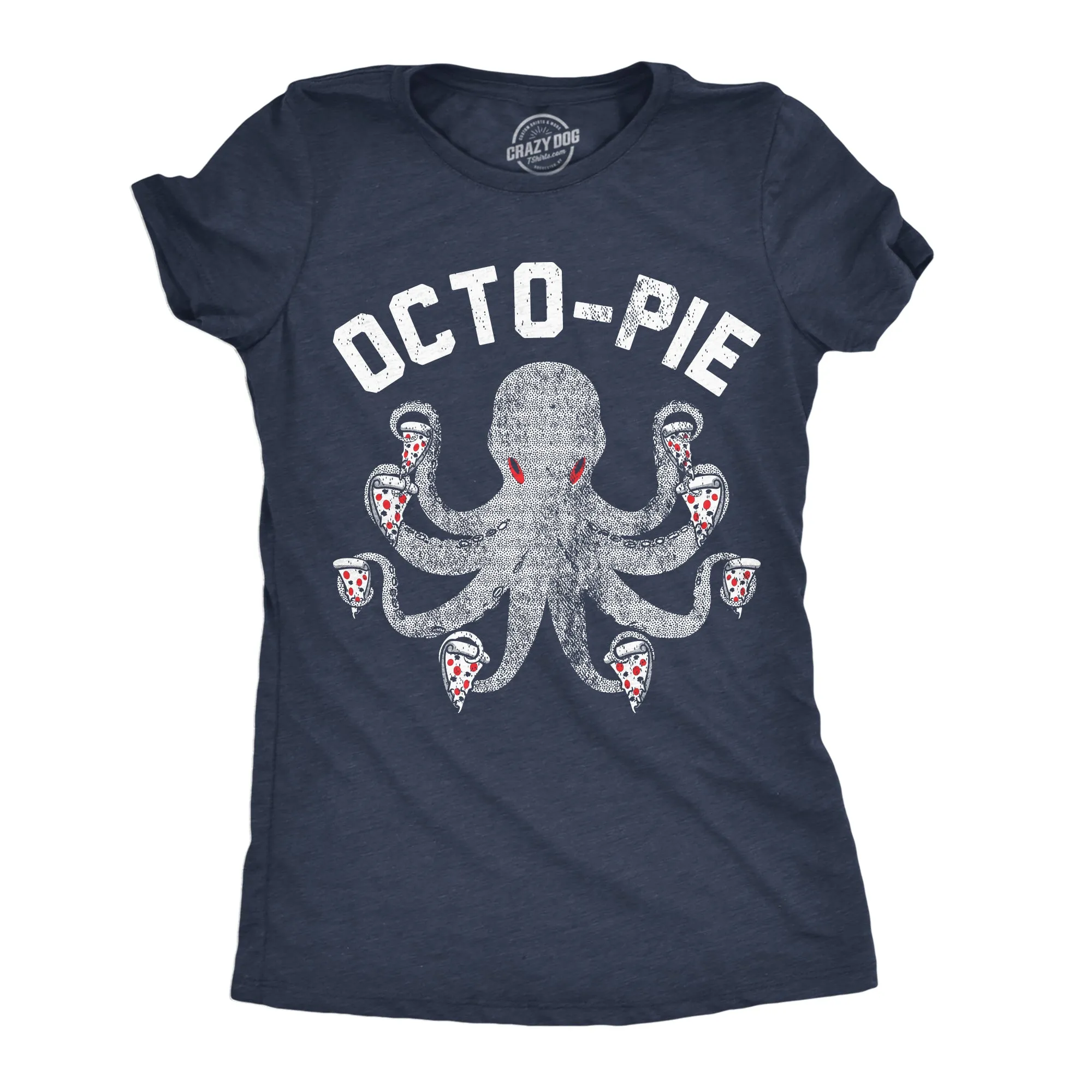 Octo Pie Women's T Shirt sold by Crazy Dog T-Shirts
