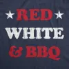 Red White And BBQ Men's T Shirt sold by Crazy Dog T-Shirts