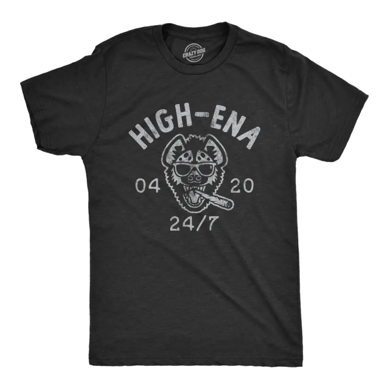 High-Ena 420 Men's T Shirt sold by Crazy Dog T-Shirts