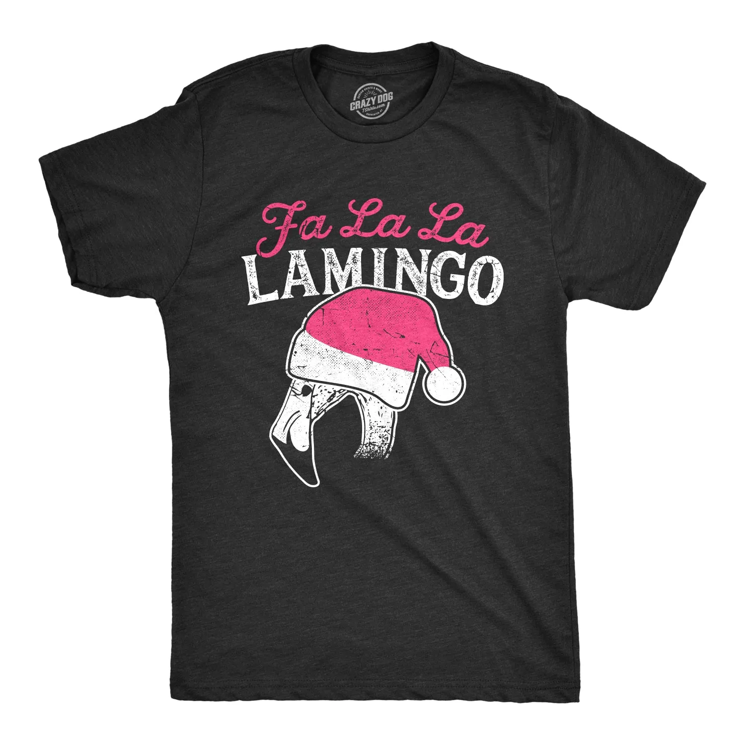 Fa La La Lamingo Men's T Shirt sold by Crazy Dog T-Shirts product image thumbnail 3