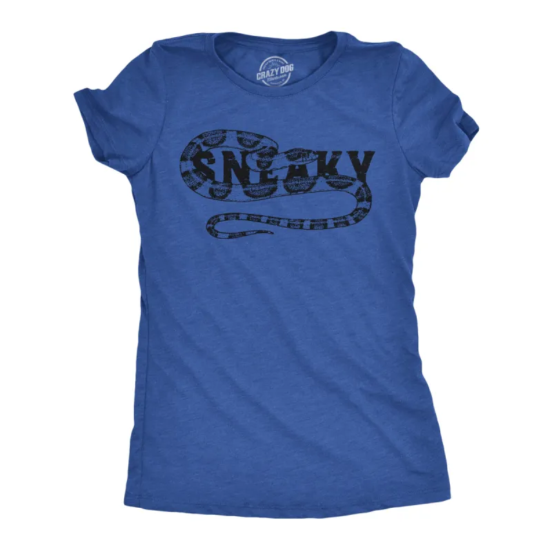 Sneaky Snake Women's T Shirt sold by Crazy Dog T-Shirts
