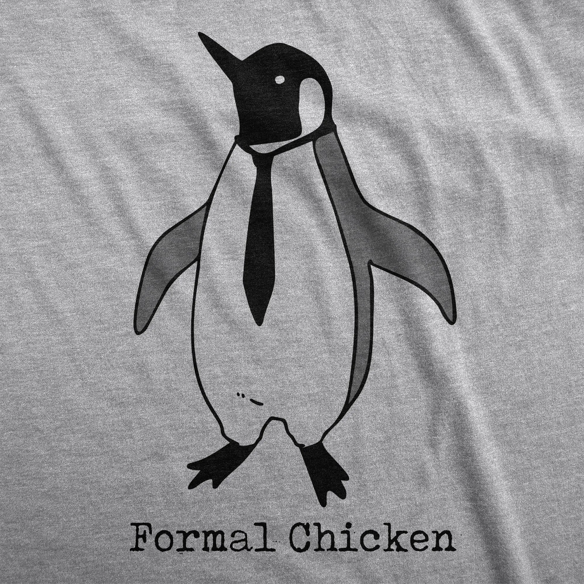 Formal Chicken Women's T Shirt sold by Crazy Dog T-Shirts product image thumbnail 2