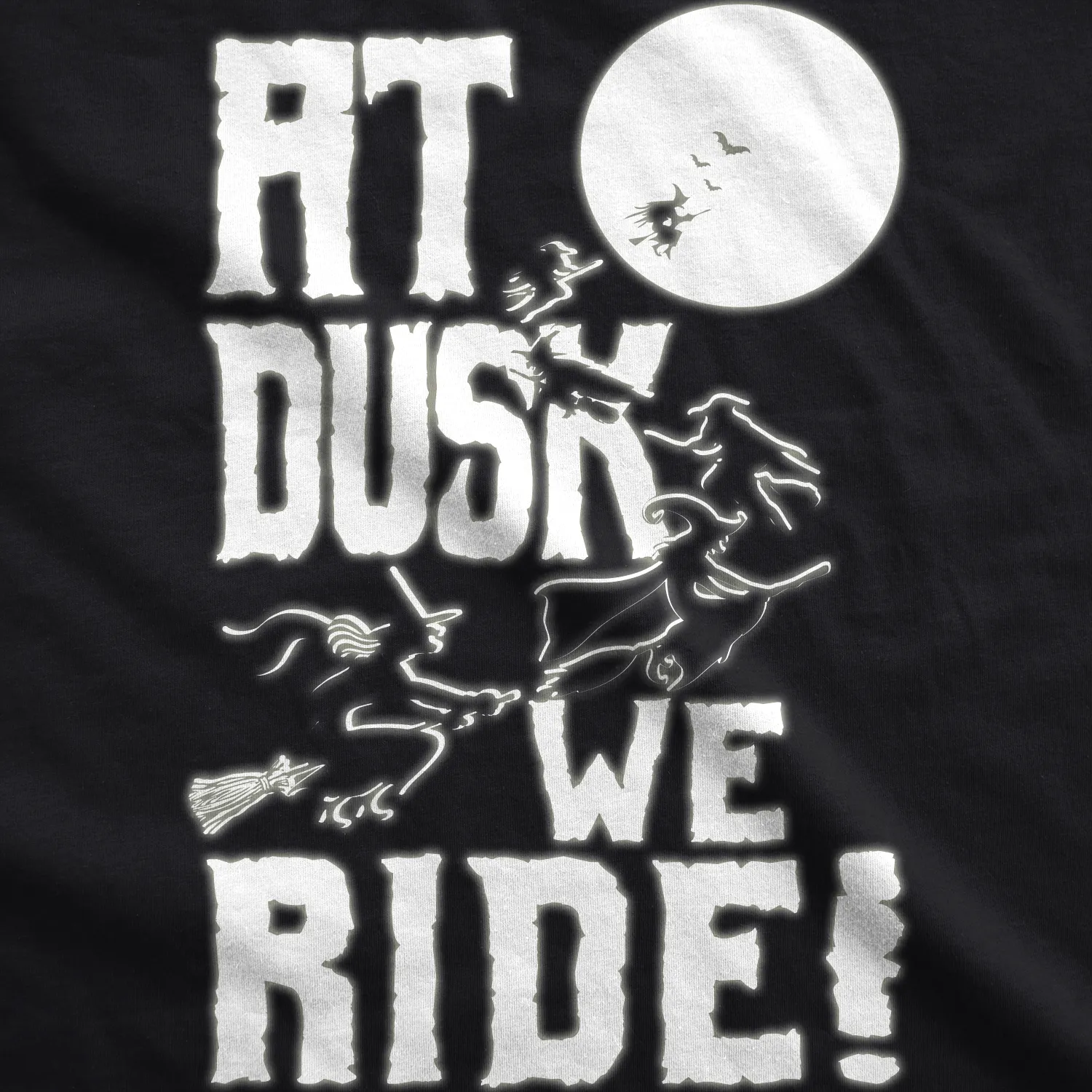 At Dusk We Ride Women's T Shirt sold by Crazy Dog T-Shirts product image thumbnail 2