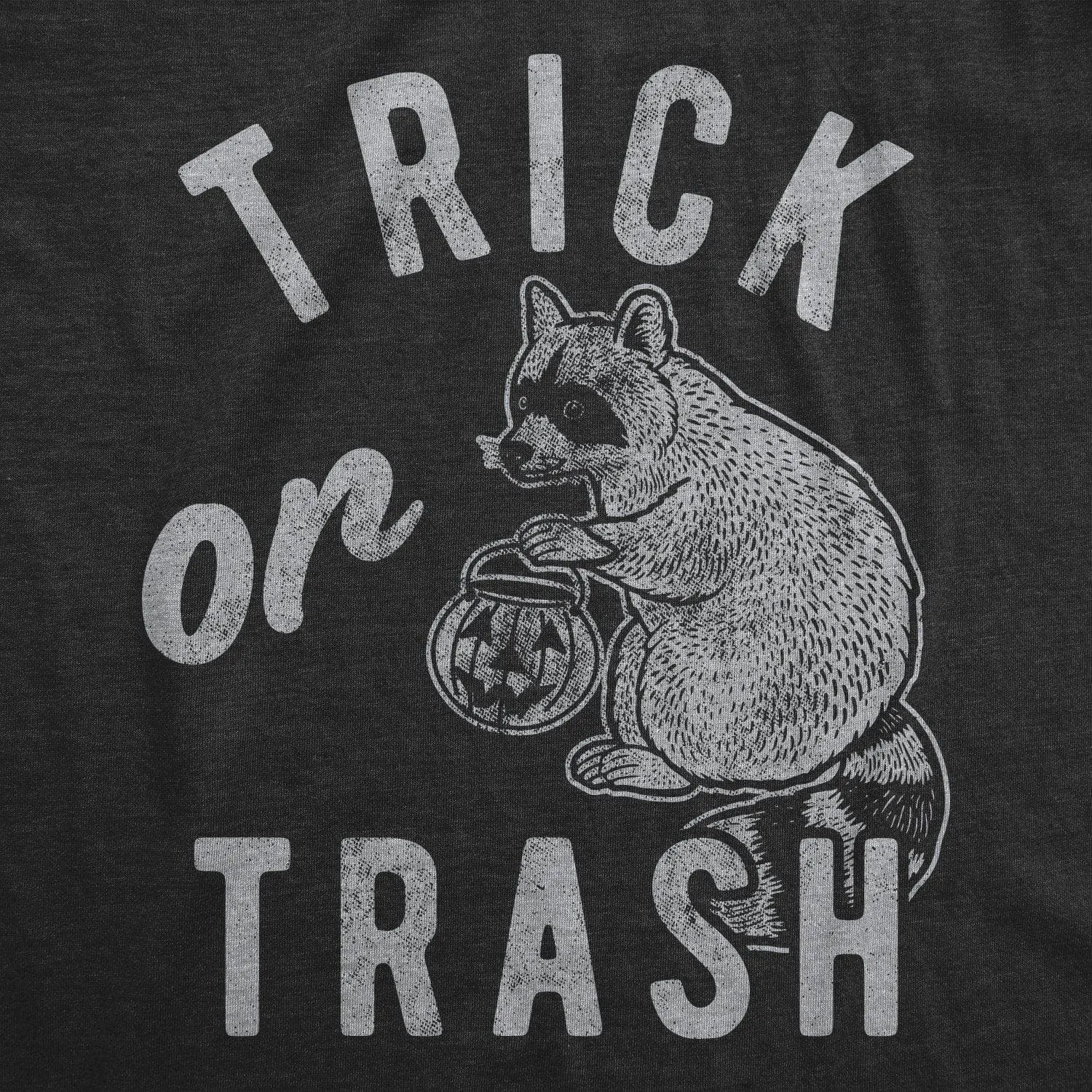 Trick Or Trash Men's T Shirt sold by Crazy Dog T-Shirts product image thumbnail 2