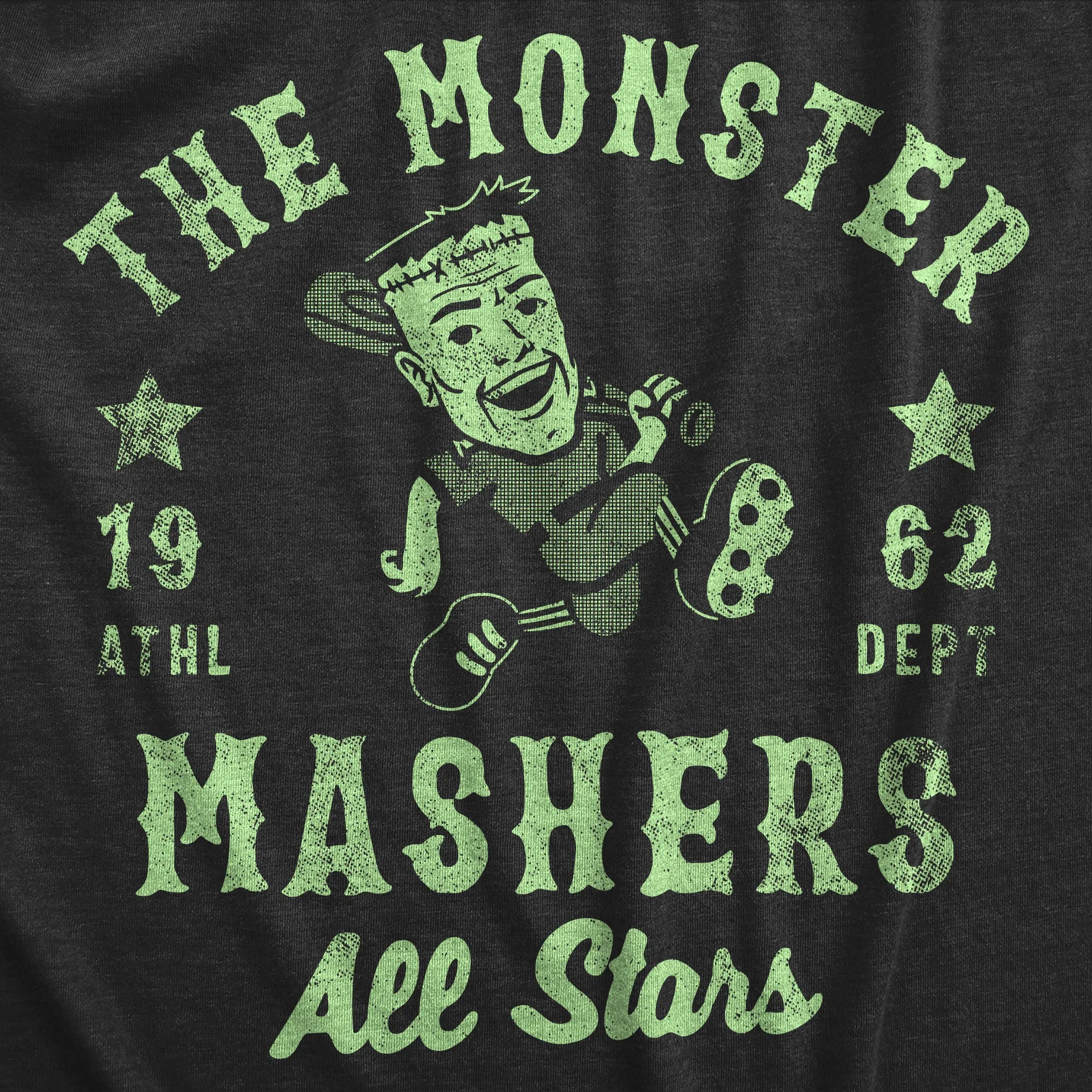 The Monster Mashers All Stars Men's T Shirt sold by Crazy Dog T-Shirts product image thumbnail 2