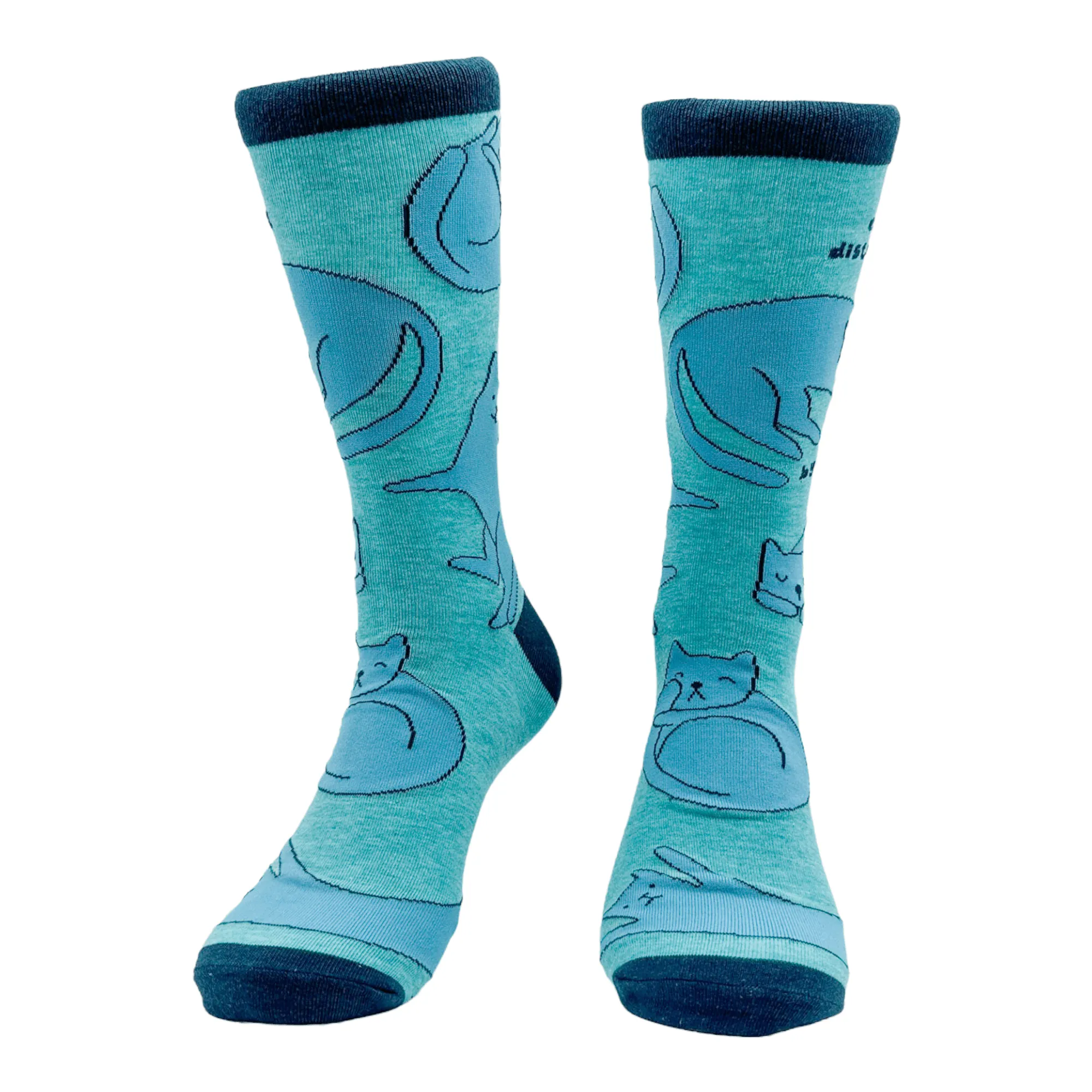 Men's Easily Distracted By Pussies Socks sold by Crazy Dog T-Shirts product image thumbnail 3