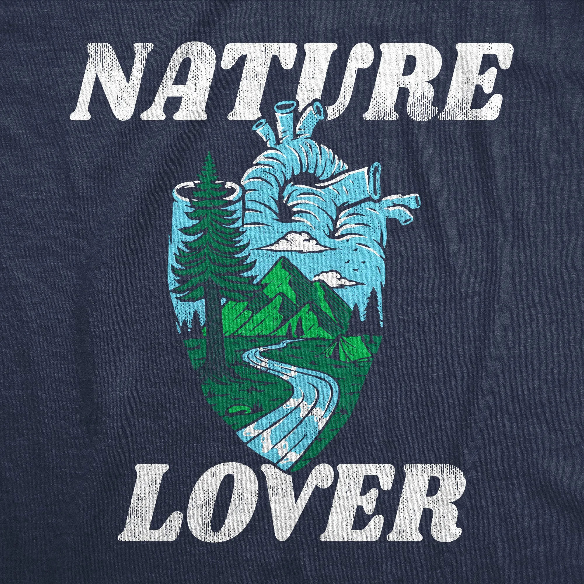 Nature Lover Men's T Shirt sold by Crazy Dog T-Shirts product image thumbnail 2