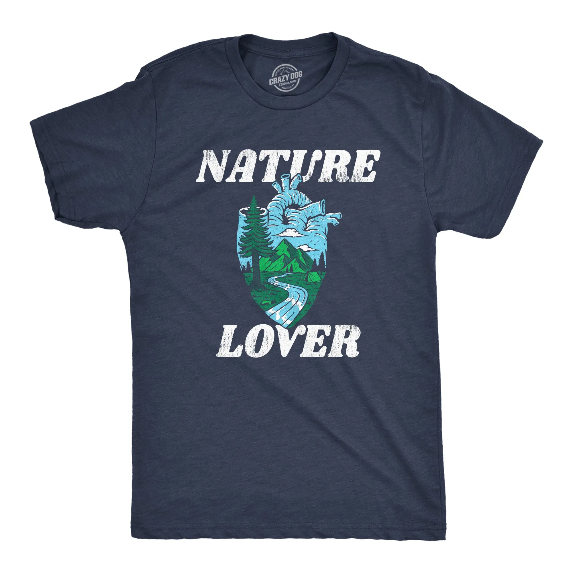 Nature Lover Men's T Shirt sold by Crazy Dog T-Shirts