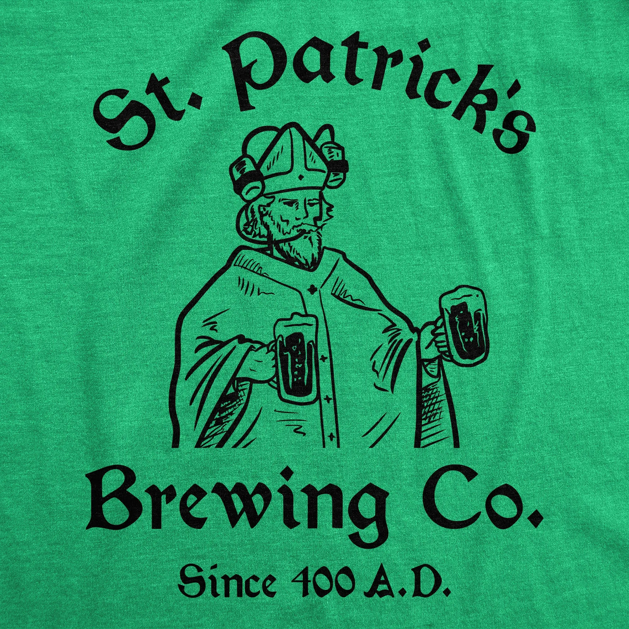 St Patricks Brewing Co Women's T Shirt sold by Crazy Dog T-Shirts product image thumbnail 2