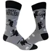 Mens Every Kitty Was Kung-Fu Fighting Socks sold by Crazy Dog T-Shirts