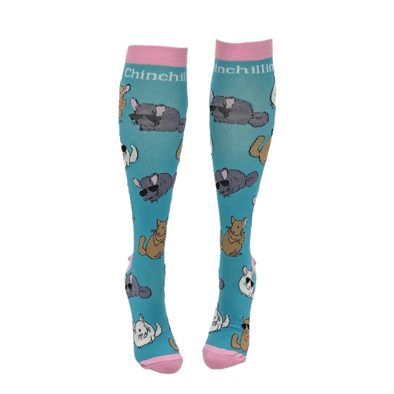 Chinchillin Compression Socks sold by Crazy Dog T-Shirts