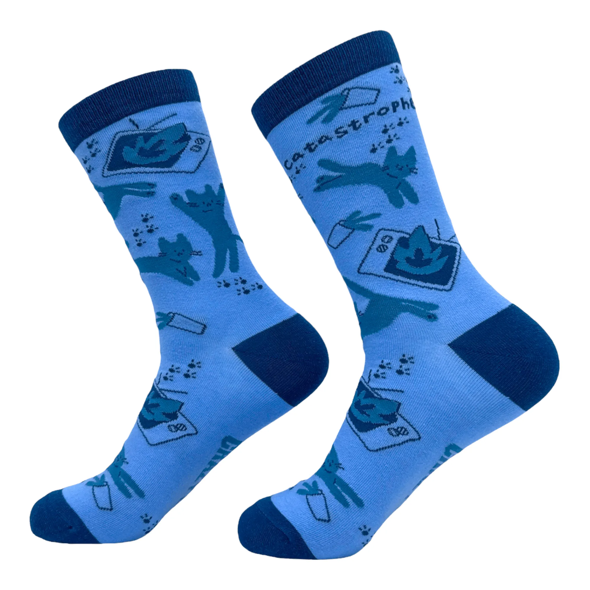 Women's Catastrophe Socks sold by Crazy Dog T-Shirts product image thumbnail 2