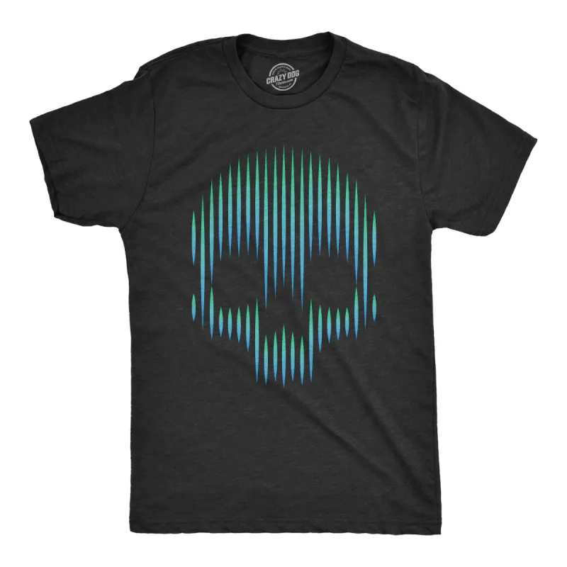 Gradient Skull Men's T Shirt sold by Crazy Dog T-Shirts