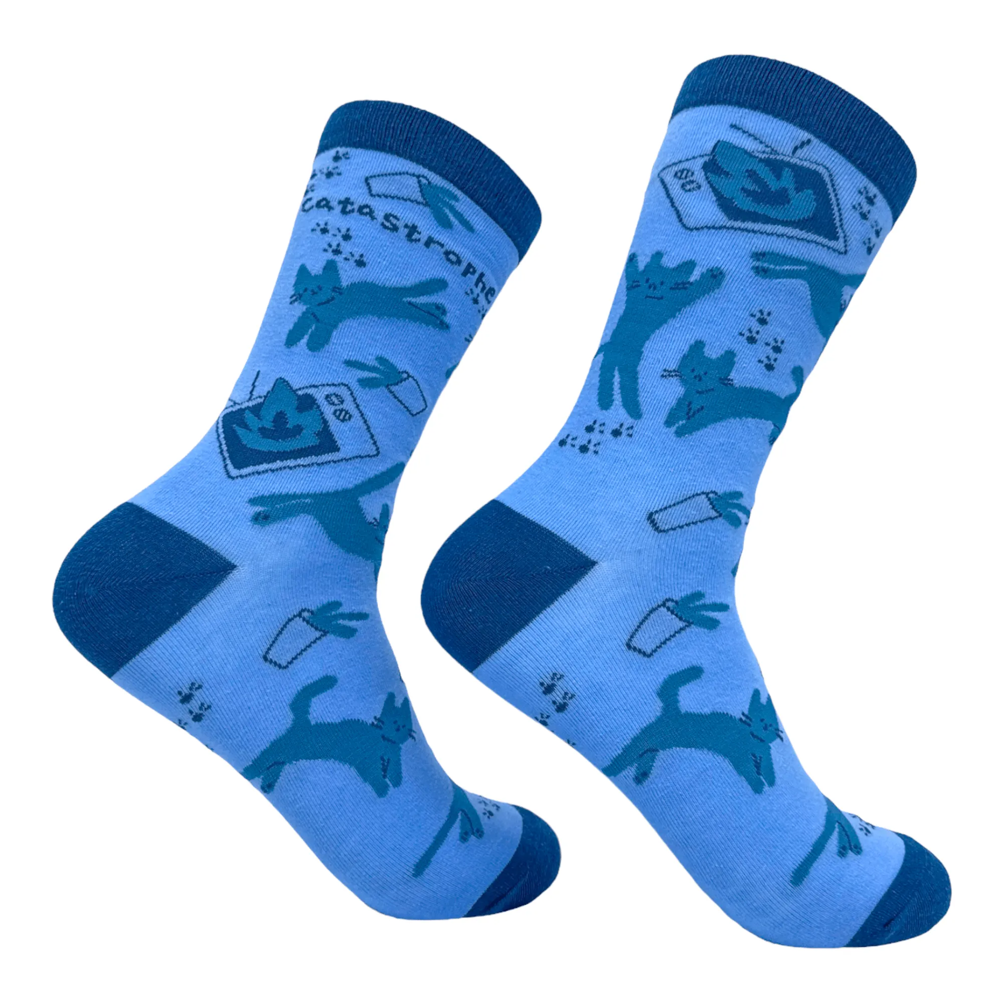 Women's Catastrophe Socks sold by Crazy Dog T-Shirts