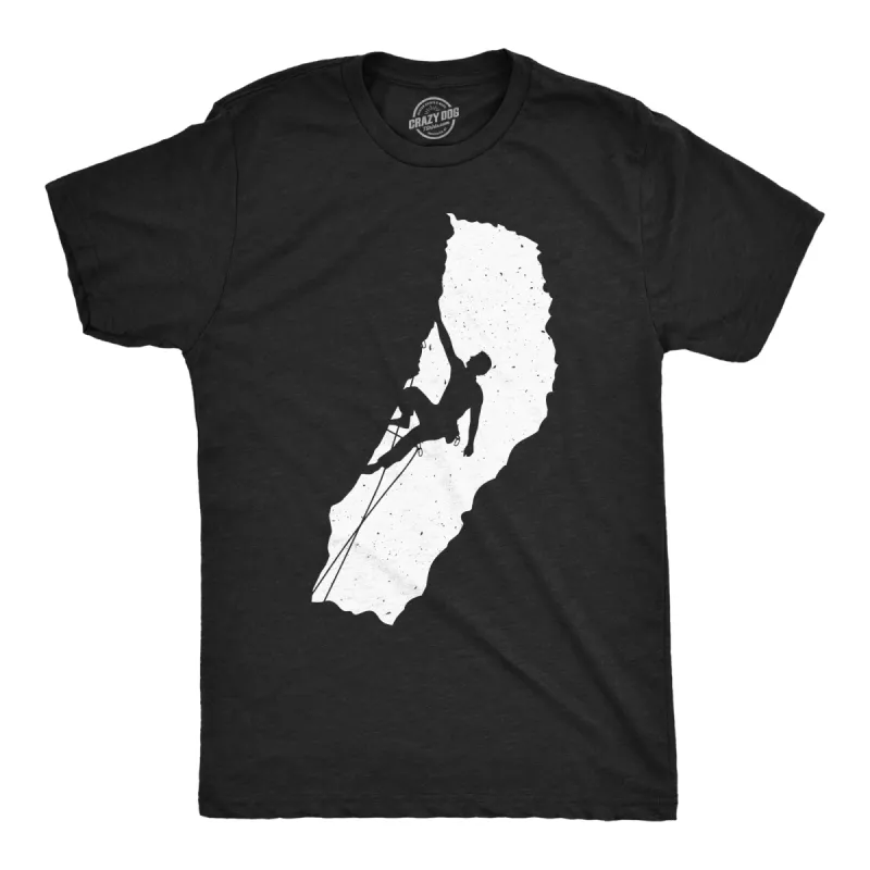 Cave Climber Men's T Shirt sold by Crazy Dog T-Shirts