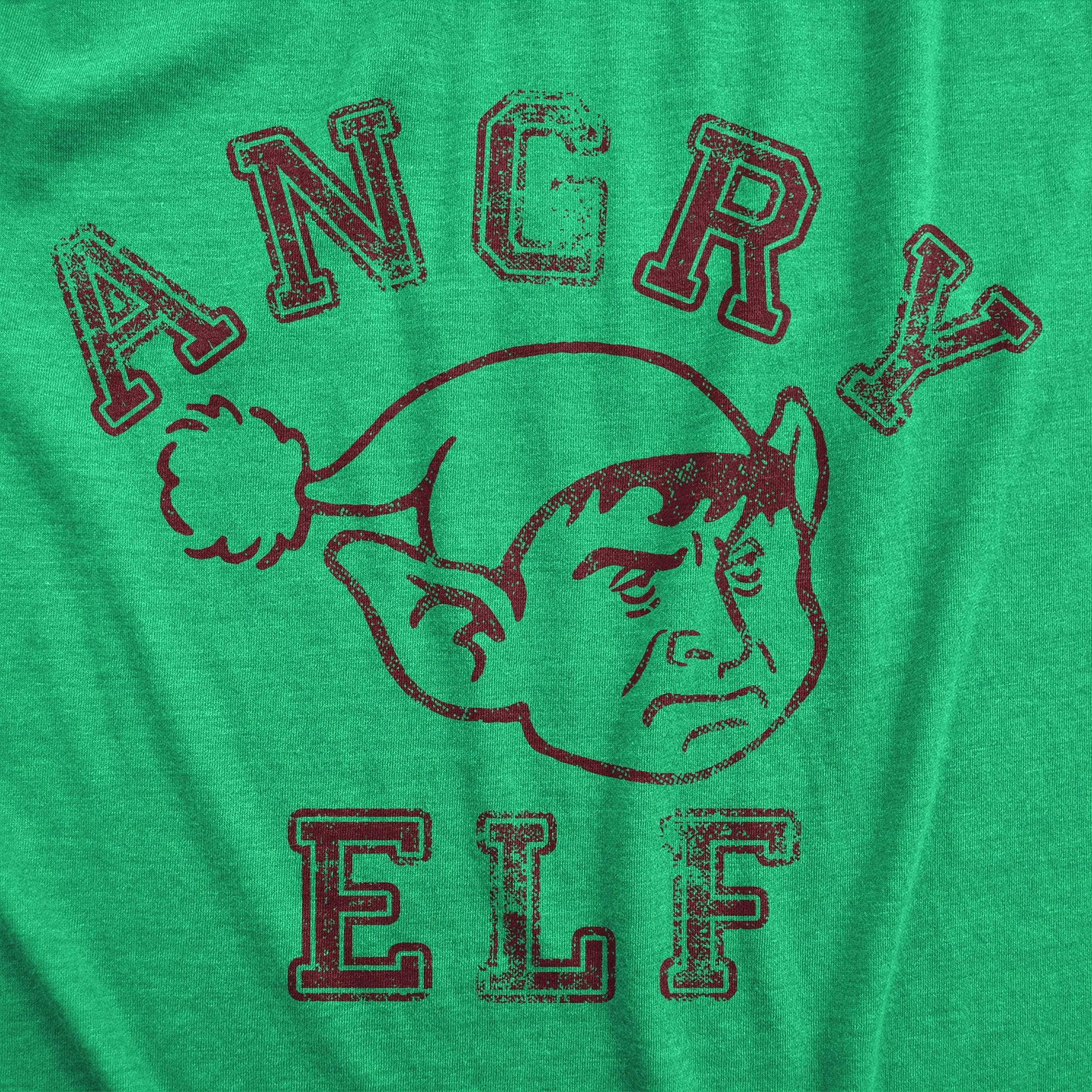 Angry Elf Women's T Shirt sold by Crazy Dog T-Shirts product image thumbnail 2