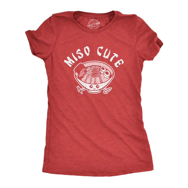 Miso Cute Women's T Shirt sold by Crazy Dog T-Shirts