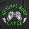 Natural Born Gamer Men's T Shirt sold by Crazy Dog T-Shirts