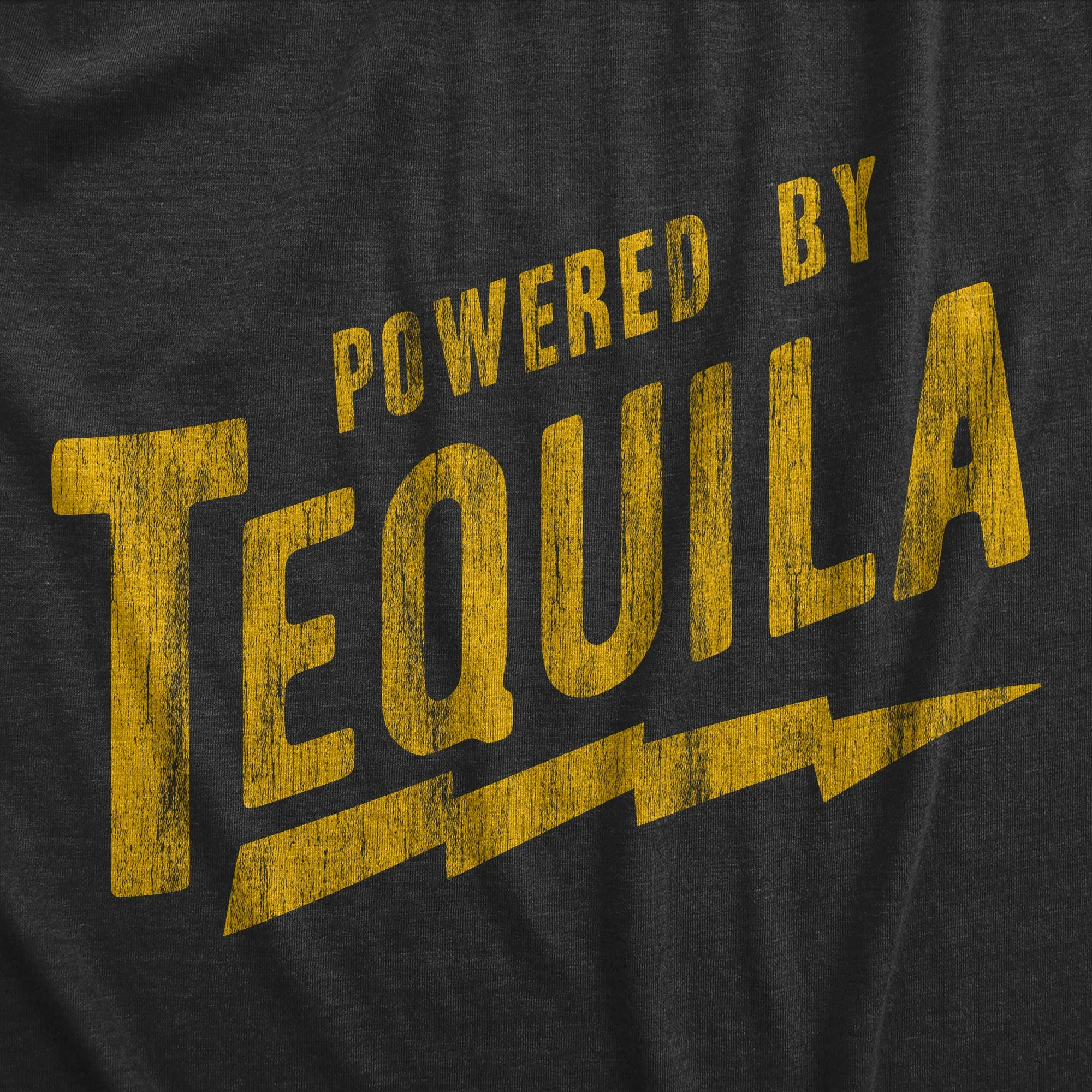 Powered By Tequila Men's T Shirt sold by Crazy Dog T-Shirts product image thumbnail 2