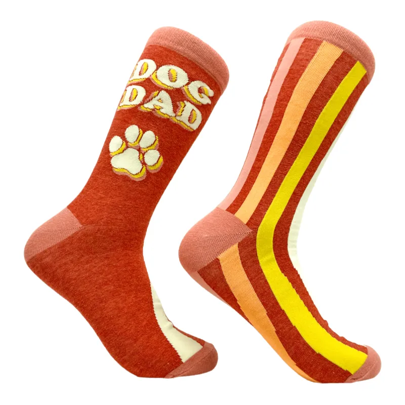 Men's Dog Dad Socks sold by Crazy Dog T-Shirts