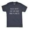 Back In My Day We Had Nine Planets Men's T Shirt sold by Crazy Dog T-Shirts